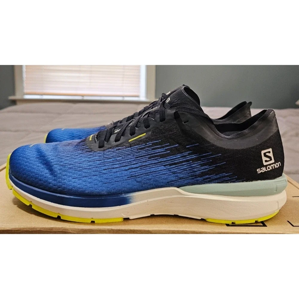Salomon® (Men's 10 M) Sonic™ 4 Accelerate Running Shoes Palace Blue‎ - $140